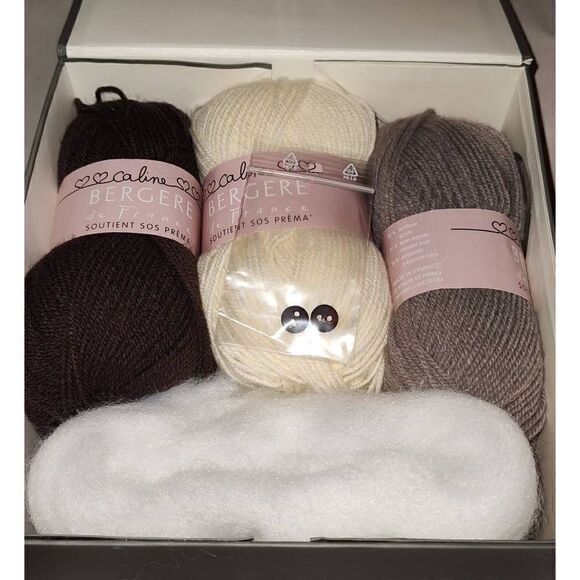 BERGERE de France Kit Creatif "Capuchin le Malin" Complete kit. - Picture 7 of 7